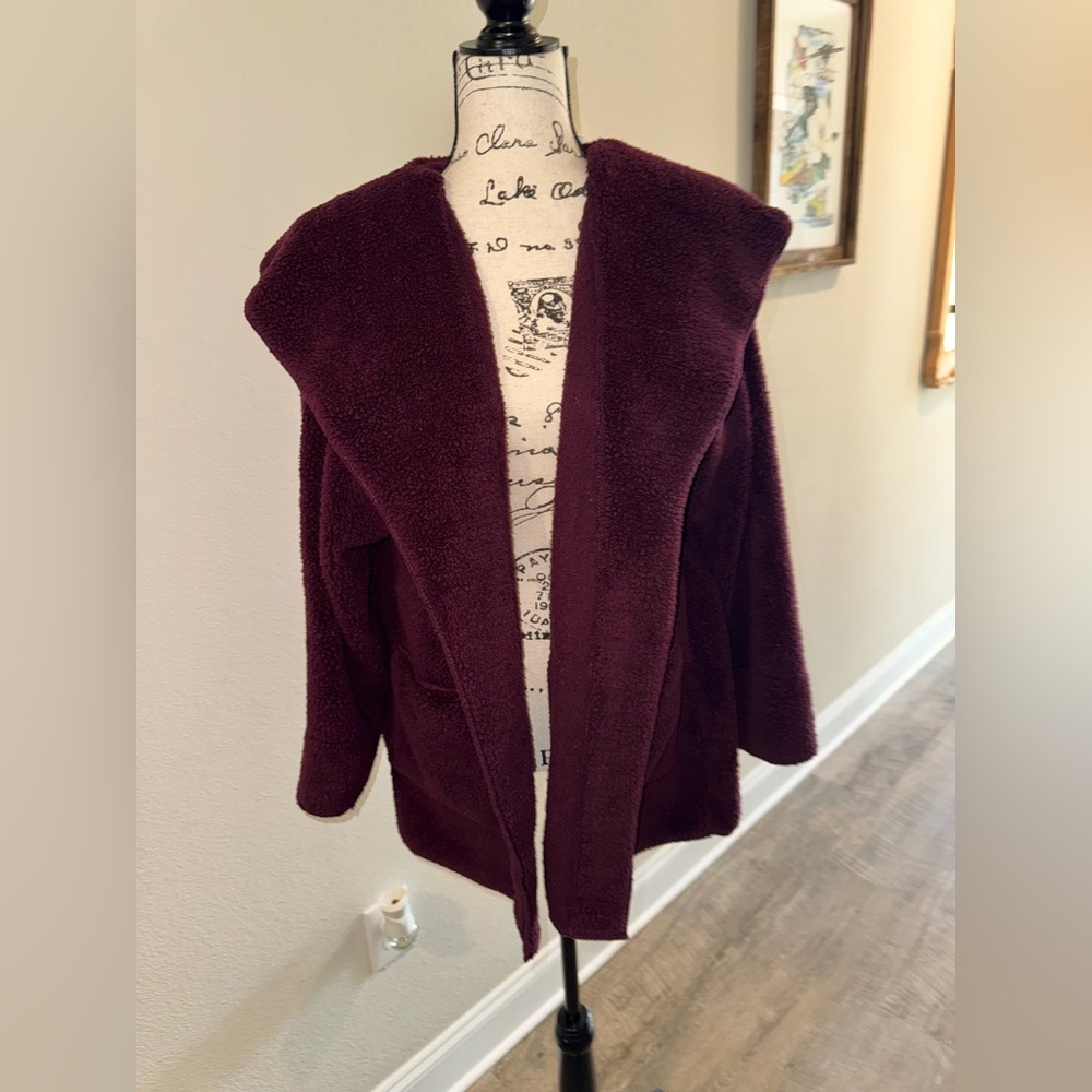 Koolaburra by UGG Cozy Sherpa Open Front Cardigan